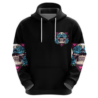You Couldn't Handle Me Triangle Skull Hoodie - Wonder Print Shop
