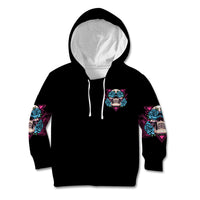 You Couldn't Handle Me Triangle Skull Kid Hoodie - Wonder Print Shop