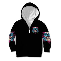 You Couldn't Handle Me Triangle Skull Kid Hoodie - Wonder Print Shop