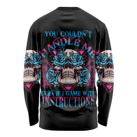 You Couldn't Handle Me Triangle Skull Long Sleeve Shirt - Wonder Print Shop
