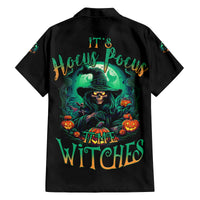 Hocus Pocus Halloween Family Matching Summer Maxi Dress and Hawaiian Shirt - Wonder Print Shop