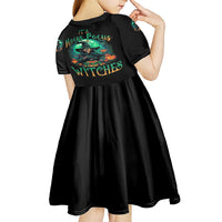 Hocus Pocus Halloween Kid Short Sleeve Dress - Wonder Print Shop