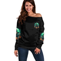 Hocus Pocus Halloween Off Shoulder Sweater - Wonder Print Shop