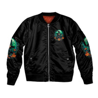 Hocus Pocus Halloween Sleeve Zip Bomber Jacket - Wonder Print Shop