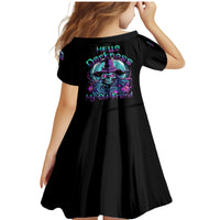 Hello Darkness My Old Friend Witch Halloween Family Matching Mermaid Dress and Hawaiian Shirt - Wonder Print Shop
