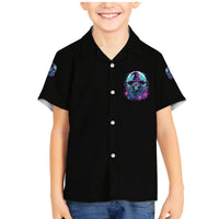 Hello Darkness My Old Friend Witch Halloween Family Matching Mermaid Dress and Hawaiian Shirt - Wonder Print Shop