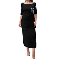 Hello Darkness My Old Friend Witch Halloween Family Matching Puletasi Dress and Hawaiian Shirt - Wonder Print Shop