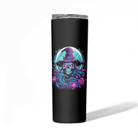 Hello Darkness My Old Friend Witch Halloween Skinny Tumbler - Wonder Print Shop