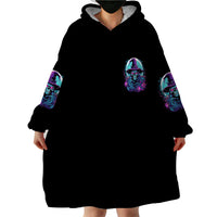 Hello Darkness My Old Friend Witch Halloween Wearable Blanket Hoodie - Wonder Print Shop
