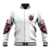 The Good Girl In Me Halloween Witch Baseball Jacket - Wonder Print Shop