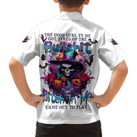 The Good Girl In Me Halloween Witch Family Matching Summer Maxi Dress and Hawaiian Shirt - Wonder Print Shop