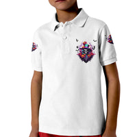 The Good Girl In Me Halloween Witch Kid Polo Shirt - Wonder Print Shop