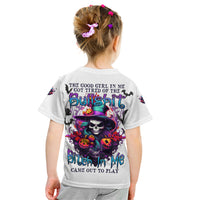 The Good Girl In Me Halloween Witch Kid T Shirt - Wonder Print Shop