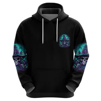 Buckle Up Buttercup Skull Witch Halloween Hoodie - Wonder Print Shop