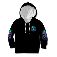 Buckle Up Buttercup Skull Witch Halloween Kid Hoodie - Wonder Print Shop