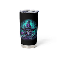 Buckle Up Buttercup Skull Witch Halloween Tumbler Cup - Wonder Print Shop