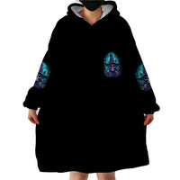 Buckle Up Buttercup Skull Witch Halloween Wearable Blanket Hoodie - Wonder Print Shop