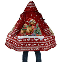 Syria Christmas Cloak with Golden Eagle Emblem Christmas Camel Scene - Wonder Print Shop