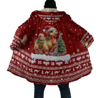 Syria Christmas Cloak with Golden Eagle Emblem Christmas Camel Scene - Wonder Print Shop