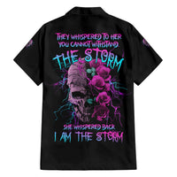 I Am The Storm Skull Rose Hawaiian Shirt - Wonder Print Shop