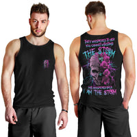 I Am The Storm Skull Rose Men Tank Top - Wonder Print Shop