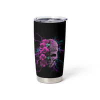 I Am The Storm Skull Rose Tumbler Cup - Wonder Print Shop
