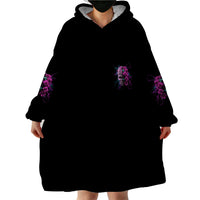 I Am The Storm Skull Rose Wearable Blanket Hoodie - Wonder Print Shop