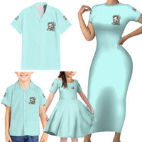 I May Not Be Perfect Skull Roses Family Matching Short Sleeve Bodycon Dress and Hawaiian Shirt - Wonder Print Shop