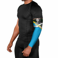 Julius Nyerere Arm Sleeves Education is a Way of Fighting Poverty Quote and Tanzanian Flag Alphabet - Wonder Print Shop