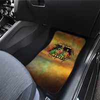 Sundiata Keita Car Mats Griot Storytelling Scene, Epic of Sundiata Text and Heritage-Inspired Earth Tone - Wonder Print Shop