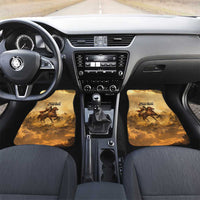 Sundiata Keita Car Mats with Kirina 1235 Battle Map, Horseback Warrior and Birth of an Empire Design - Wonder Print Shop