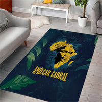 Amilcar Cabral Area Rug Guinea-Bissau African National Liberation Leader - Cultural Resistance Tribute - Wonder Print Shop