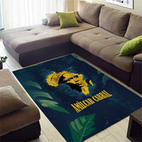 Amilcar Cabral Area Rug Guinea-Bissau African National Liberation Leader - Cultural Resistance Tribute - Wonder Print Shop
