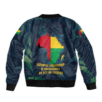 Amilcar Cabral Bomber Jacket Guinea-Bissau African National Liberation Leader - Cultural Resistance Tribute - Wonder Print Shop