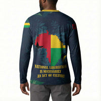 Amilcar Cabral Button Sweatshirt Guinea-Bissau African National Liberation Leader - Cultural Resistance Tribute