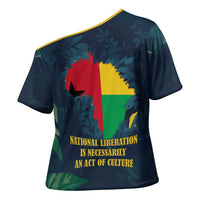 Amilcar Cabral Cross Shoulder Shirt Guinea-Bissau African National Liberation Leader - Cultural Resistance Tribute - Wonder Print Shop
