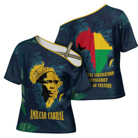 Amilcar Cabral Cross Shoulder Shirt Guinea-Bissau African National Liberation Leader - Cultural Resistance Tribute - Wonder Print Shop