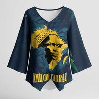 Amilcar Cabral Kimono Sleeve Blouse Guinea-Bissau African National Liberation Leader - Cultural Resistance Tribute - Wonder Print Shop