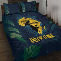 Amilcar Cabral Quilt Bed Set Guinea-Bissau African National Liberation Leader - Cultural Resistance Tribute - Wonder Print Shop