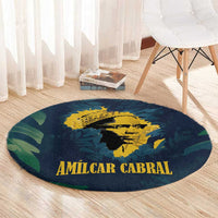 Amilcar Cabral Round Carpet Guinea-Bissau African National Liberation Leader - Cultural Resistance Tribute - Wonder Print Shop