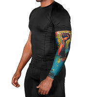 Amilcar Cabral Arm Sleeves Armed Activist Quote Raised Fist African Liberation Tribute - Colorful Paint Stroke - Wonder Print Shop