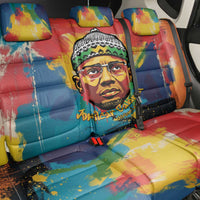 Amilcar Cabral Back Car Seat Cover Armed Activist Quote Raised Fist African Liberation Tribute - Colorful Paint Stroke - Wonder Print Shop