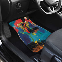 Amilcar Cabral Car Mats Armed Activist Quote Raised Fist African Liberation Tribute - Colorful Paint Stroke - Wonder Print Shop
