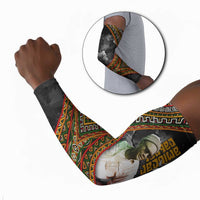 Amilcar Cabral Arm Sleeves African Map with Chains Freedom Theme Revolutionary Liberation Tribute - Wonder Print Shop