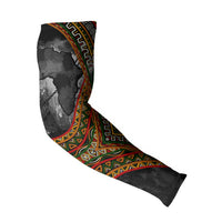 Amilcar Cabral Arm Sleeves African Map with Chains Freedom Theme Revolutionary Liberation Tribute - Wonder Print Shop