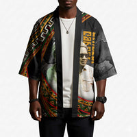 Amilcar Cabral Kimono African Map with Chains Freedom Theme Revolutionary Liberation Tribute - Wonder Print Shop