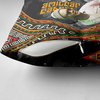 Amilcar Cabral Pillow Cover African Map with Chains Freedom Theme Revolutionary Liberation Tribute - Wonder Print Shop