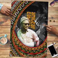 Amilcar Cabral Puzzle African Map with Chains Freedom Theme Revolutionary Liberation Tribute - Wonder Print Shop