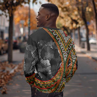Amilcar Cabral Sweatshirt African Map with Chains Freedom Theme Revolutionary Liberation Tribute - Wonder Print Shop