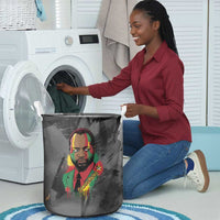 Samora Machel Laundry Basket Mozambique Liberation Graffiti Style Viva FRELIMO African Revolutionary - Wonder Print Shop